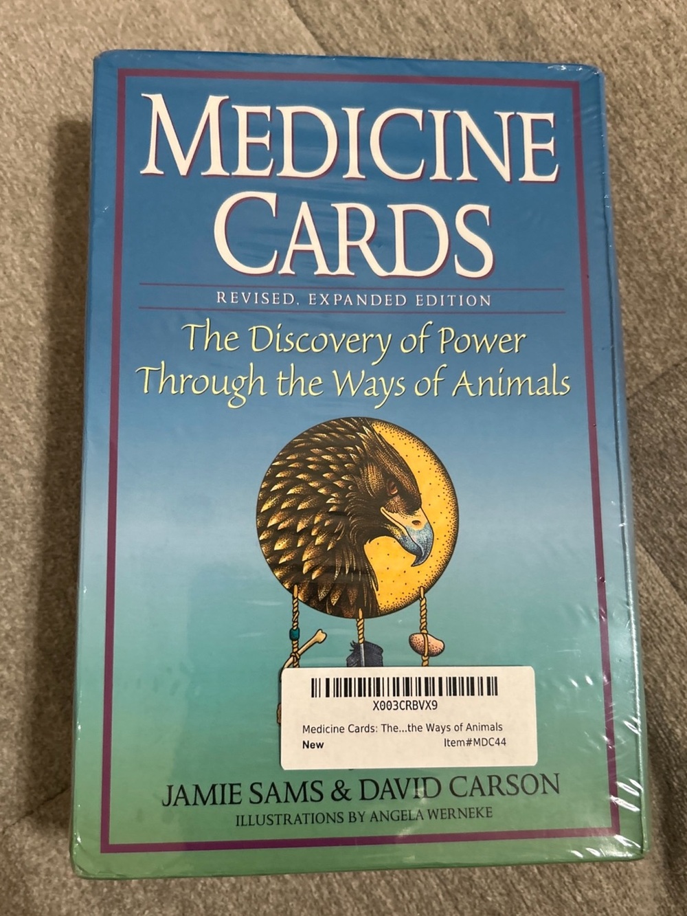 Medicine Cards Book and Cards Set by Jamie Sams & David Carson